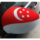 Polyester car rearview country flag car mirror cover custom