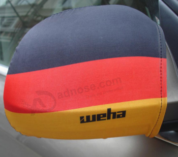 вязаный полиэстер немецкий флаг автомобиль крыло зеркало носки покрытие