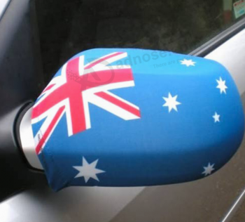 Popular personalizado espelho retrovisor carro bandeiras atacado