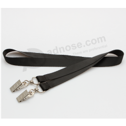 Factory bulk sale polyester cheap lanyard without printing