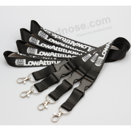 Hot polyester silk screen custom neck strap