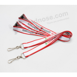 Hot sale polyester cheap sublimation printing phone lanyard