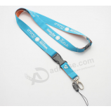 Fashion new design custom nylon silk screen lanyard printing