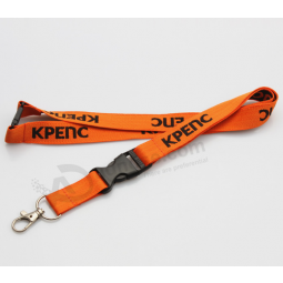 High quality neck custom polyester woven lanyards