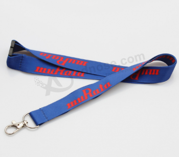 Good quality custom promotion lanyard with safety buckle