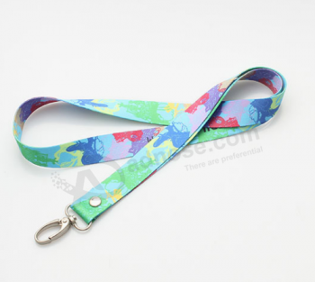 Eco friendly cheap student lanyard with safety clip