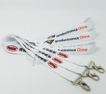 Personalized Printed double hook lanyard with logo printed