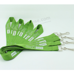 Low price custom polyester neck lanyard with custom logo