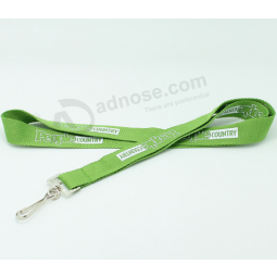 Cheap polyester single custom lanyards for sale