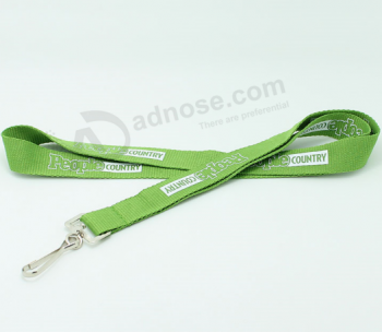 Cheap polyester single custom lanyards for sale