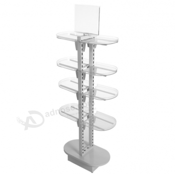 New style supermarket advertising equipment custom acrylic stand for display goods