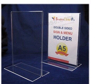 Custom acrylic display advertising stand for shop