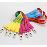 OEM high quality polyester keychain lanyard factory