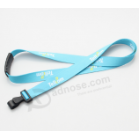 Factory OEM colorful military lanyard with metal hook