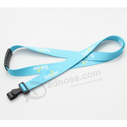 Factory OEM colorful military lanyard with metal hook