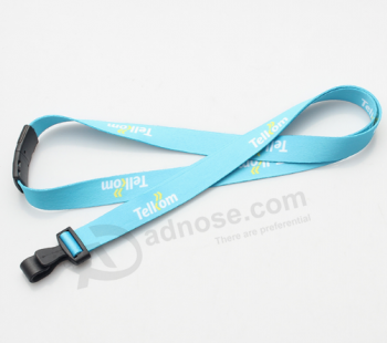 Factory OEM colorful military lanyard with metal hook