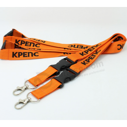 Factory directly sale polyester necklace woven lanyard