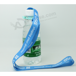 Wholesale colored water bottle holder neck lanyard strap