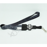 Hot selling polyester custom name tag holders lanyard