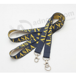 Heat transfer polyester security lock lanyard printed