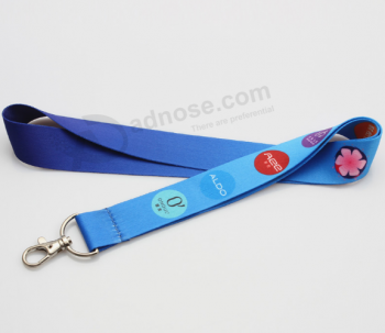 Factory custom event polyester lanyard strap with printed logo