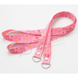 Custom polyester neck strap key holder lanyard