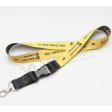 Factory custom polyester lanyards for merchandising promotion