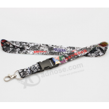 Cheap custom polyester printed lanyard for advertisement