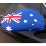 Polyester Car Wing Mirror Australia Flag Cover Design