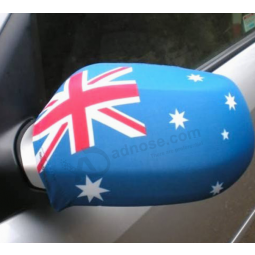 полиэстер автомобиль зеркало национальный флаг носок с низким моком