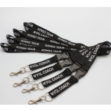 Fashion design EU standard woven polyester lanyard