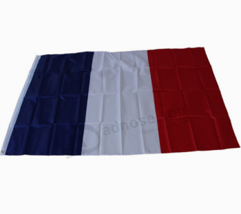 カスタムサイズデジタル印刷国旗フランスフラグ