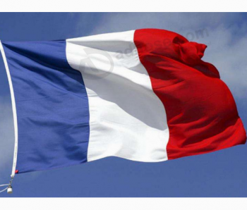 Drapeau de la france en gros personnalisé drapeau du pays français