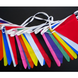 Hot selling promotional party string flags triangle bunting