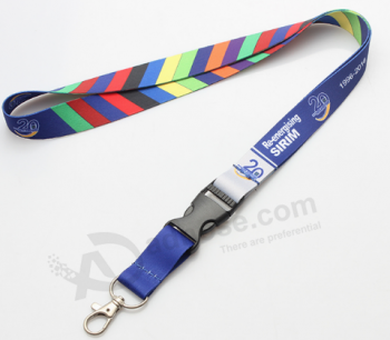 Wholesale company meeting lanyard fashion id card holder lanyard
