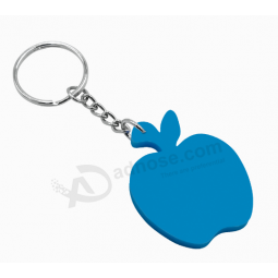 Factory sale 3d rubber key chain custom silicone keychain