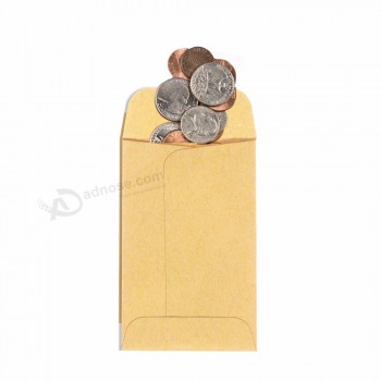 사용자 정의 로고 미니 크래프트 작은 부품 동전 봉투