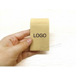 Logo personaLizzato mini kraft piccoLe porzioni di monete