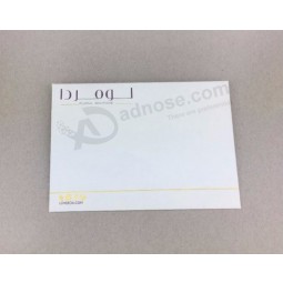 Kundengebundener gedruckter Laser, der weißen KraftpapierumschLag mit biLLigem Preis schneidet