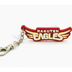 Popular Design Soft PVC Rubber Keychain For Advertising with your logo