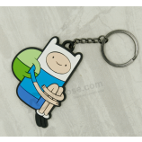 Cheap Promotional PVC Key Ring Silicon Keychain Factory with high quality and any size