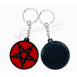 Fashion PVC Silicone Keyring Rubber Keychain With Logo and high quality
