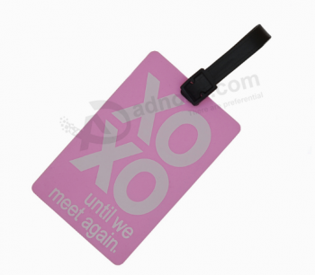 Factory Custom Design Rubber Luggage Tags For Sale