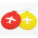 Bulk wholesale Round Rubber Luggage Name Tags