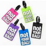 Popular Custom Rubber Luggage Tag Rubber Bag Tag