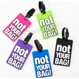 Popular Custom Rubber Luggage Tag Rubber Bag Tag