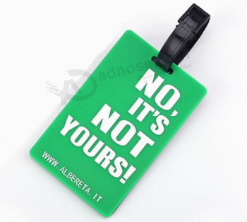 Hot Selling Cheap Custom Silicone Luggage Name Tag