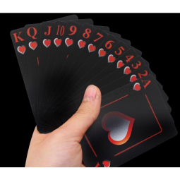 사용자 정의 인쇄 된 종이 광고 카드 놀이 카드 포커 