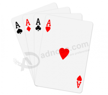 定制设计纸扑克游戏卡印刷厂