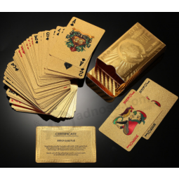 Newest Design Paper Game Poker Playing Cards Custom